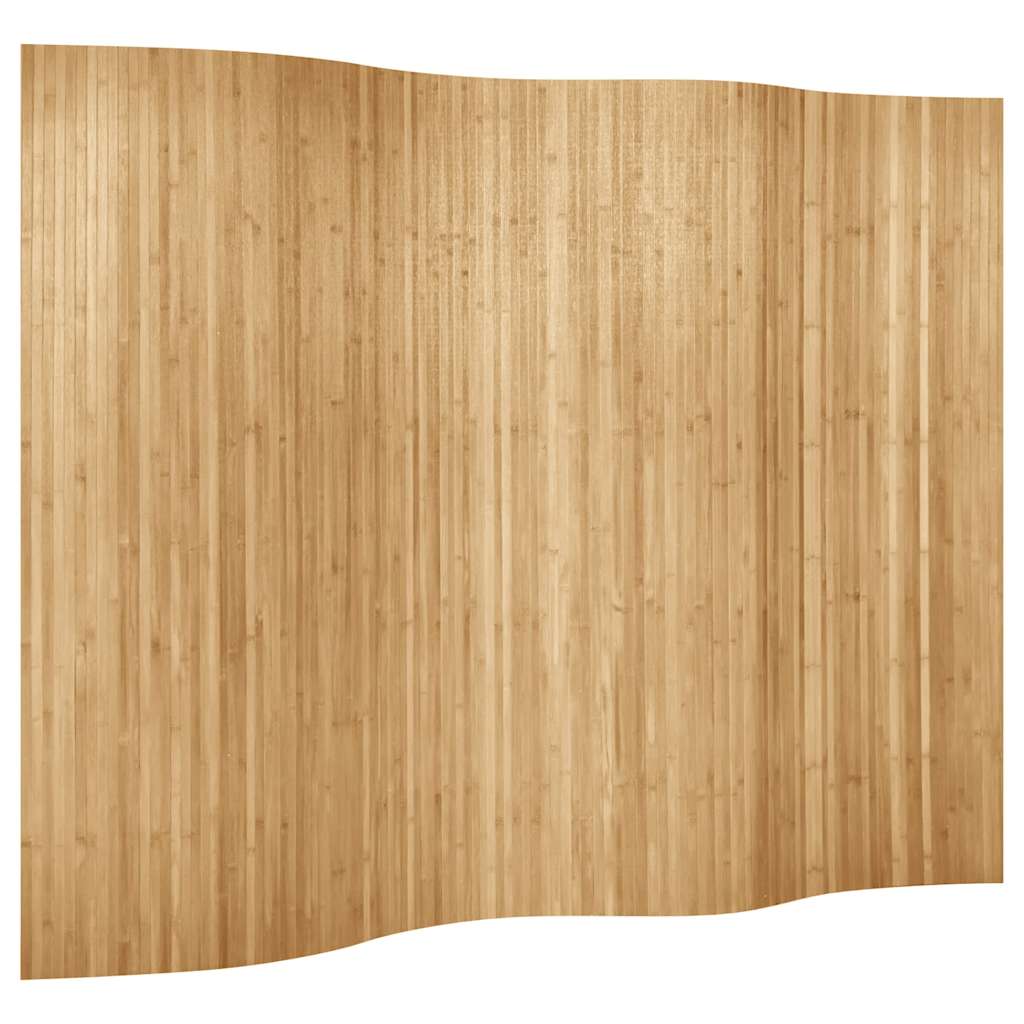 Raumteiler Bambus Natur Breite 250 cm Höhe 165 cm