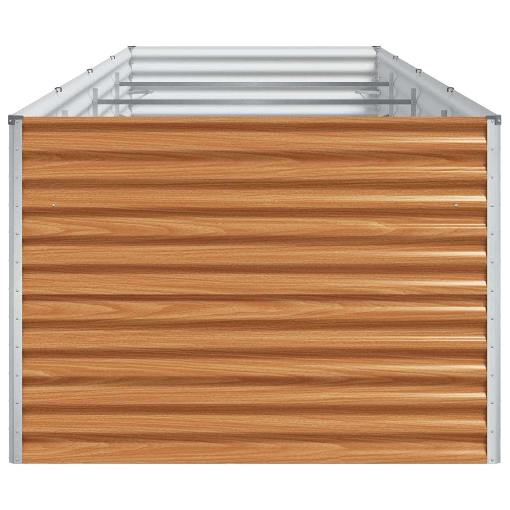 Garten-Hochbeet 100 x 50 x 36 cm Cortenstahl