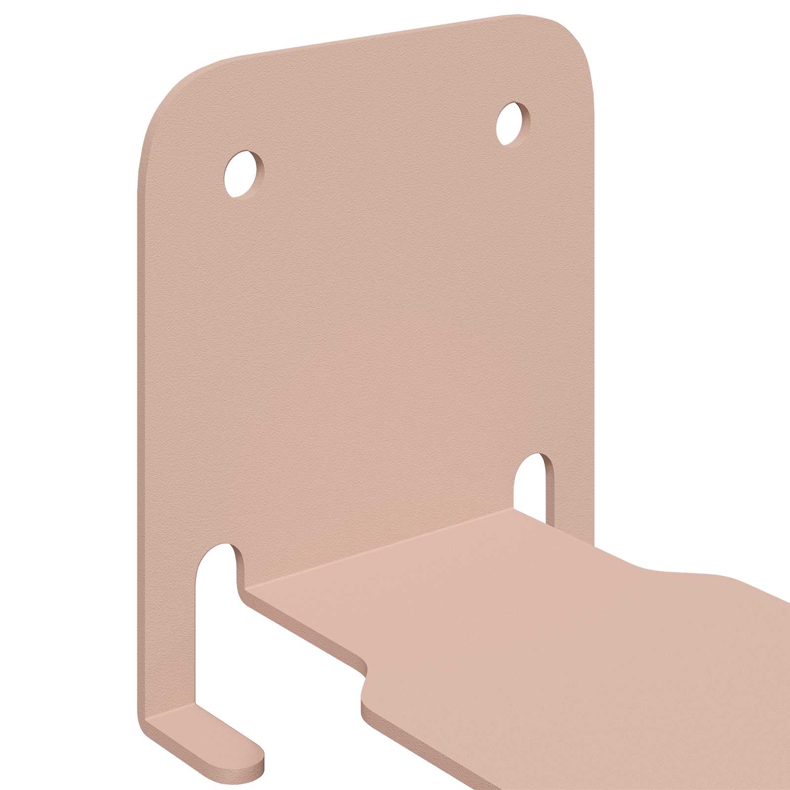 Unsichtbares Schwimmendes Regal 4 pcs Schwarz 6 x 11 x 6,5 cm