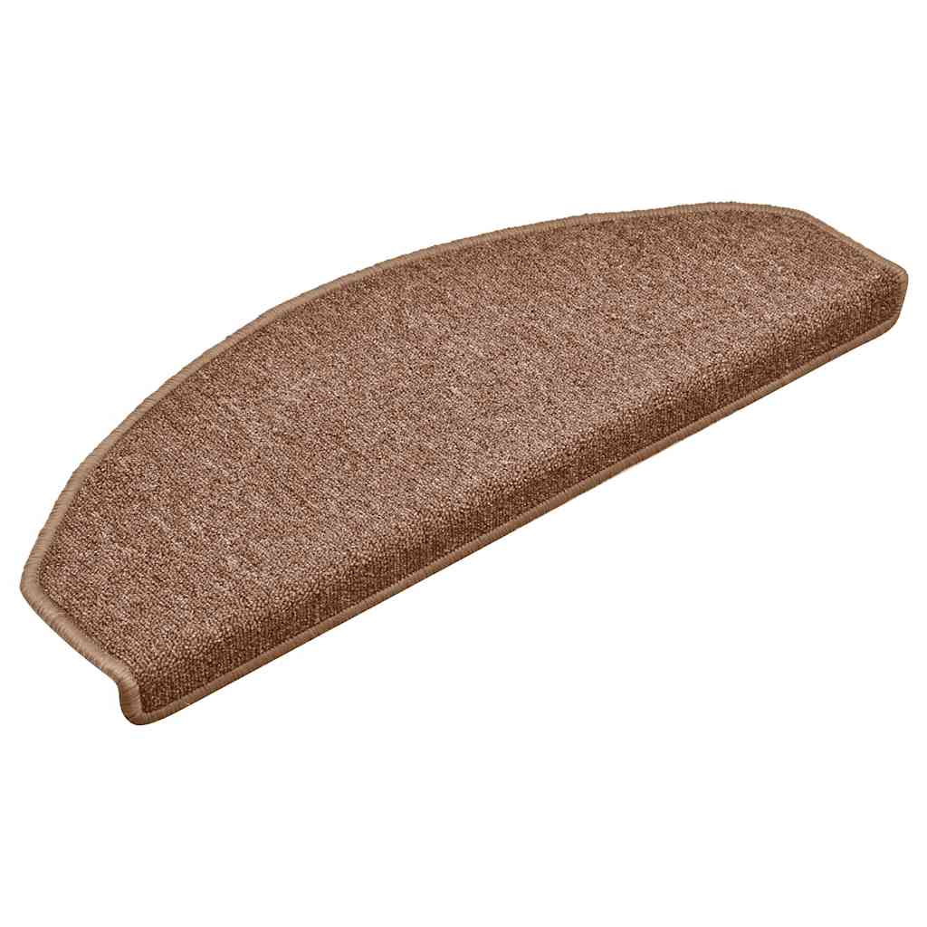 Stufenmatten 15 Stk. 56x17x3 cm Anthrazit Halbrund