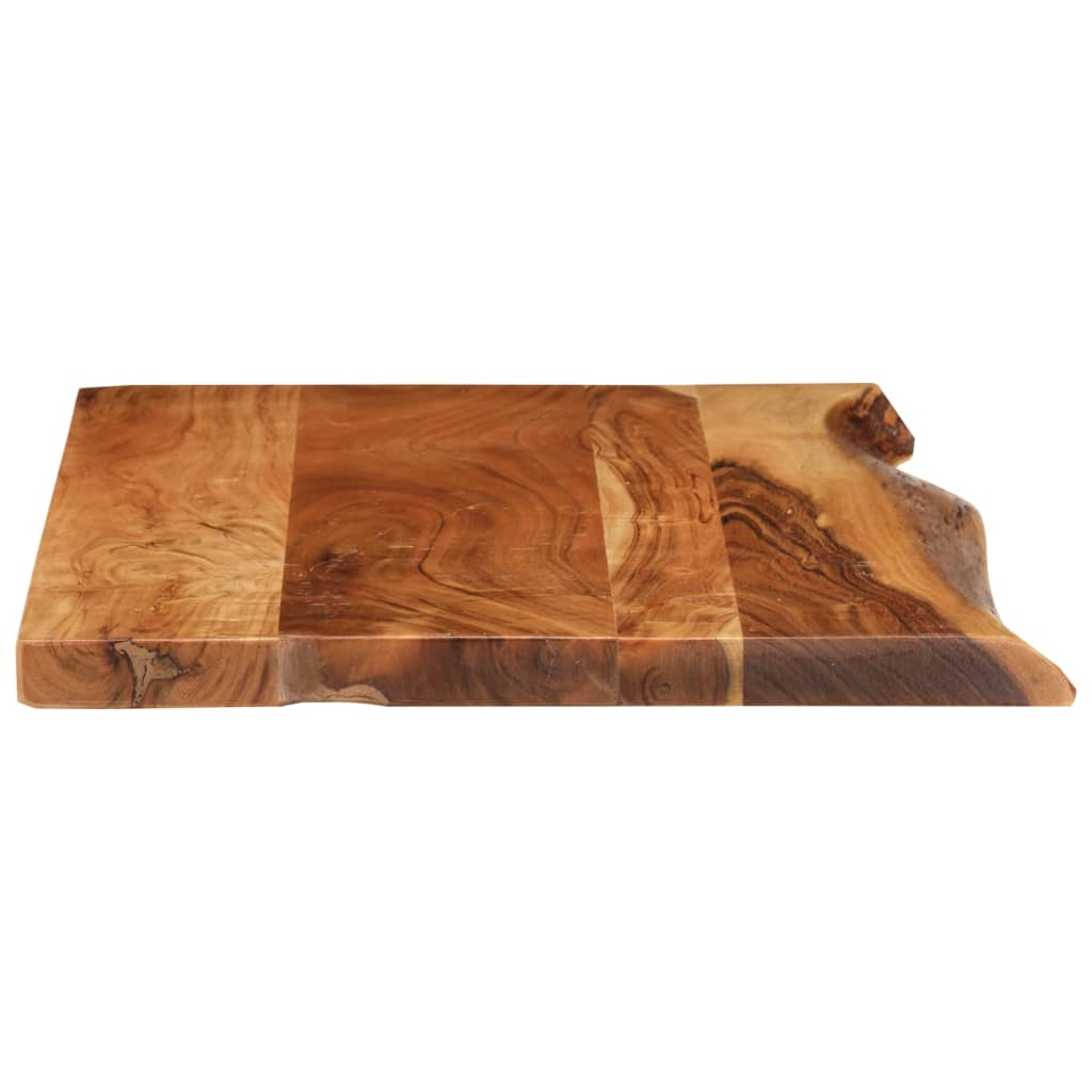 Badezimmer-Waschtischplatte Massivholz Akazie 100x52x2,5 cm