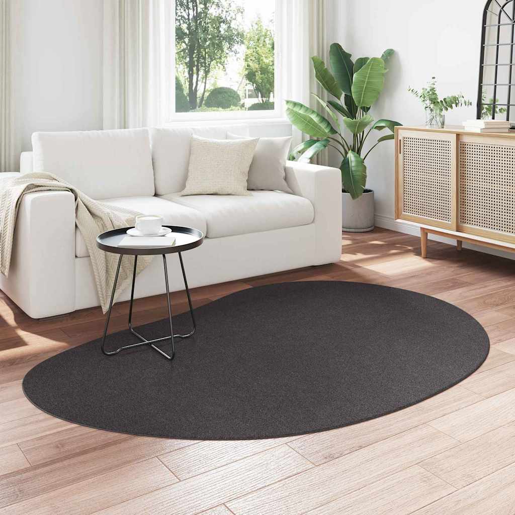 Bereichsteppiche HUARTE Anthrazit 100 x 200 cm Polyester