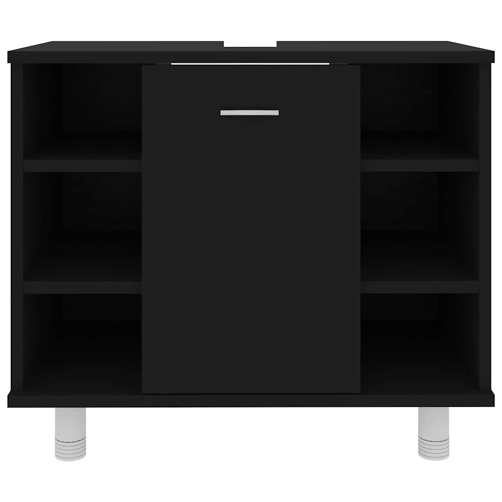 Badezimmerschrank Weiß 60x32x53,5 cm Holzwerkstoff