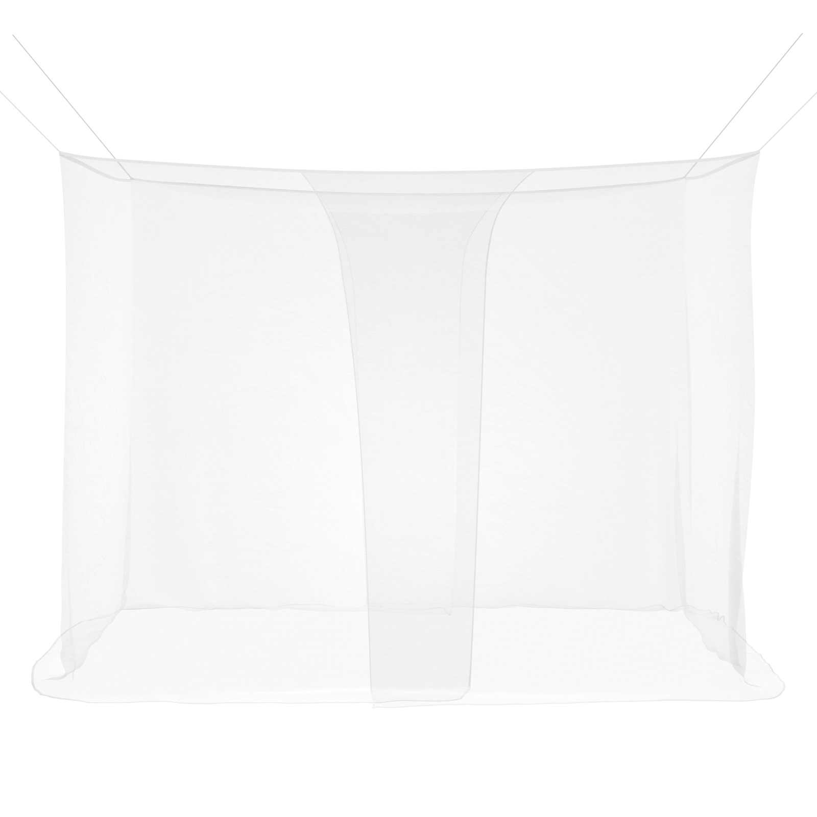 Moskitonetz zum Aufhängen 156 Mesh Weiß 220x100x150 cm