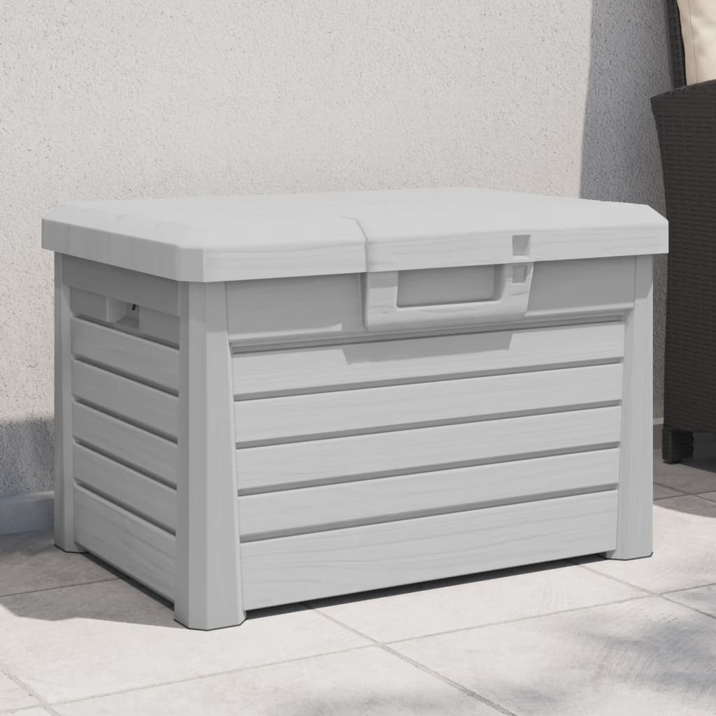 Outdoor-Kissenbox Anthrazit 73x50,5x46,5 cm Polypropylen