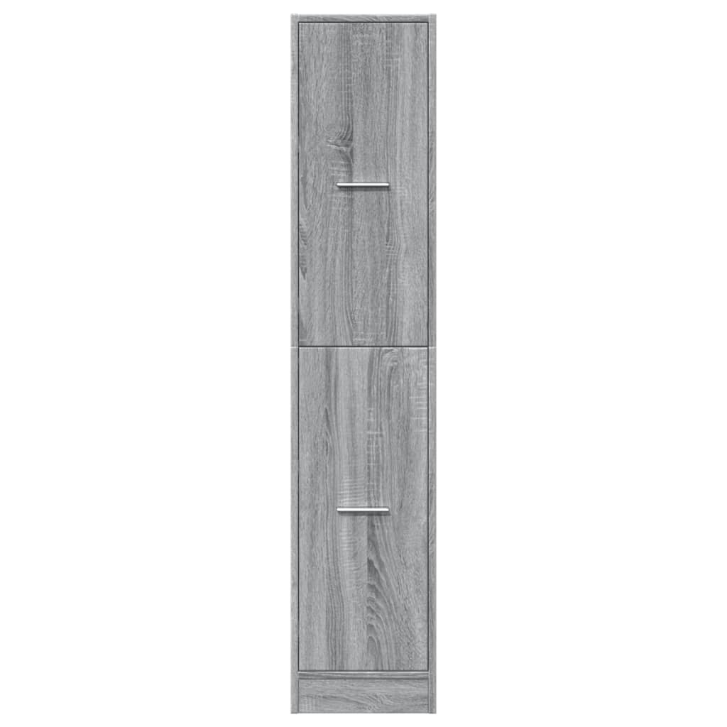 Apothekerschrank Weiß 30 x 41 x 174,5 cm Holzwerkstoff