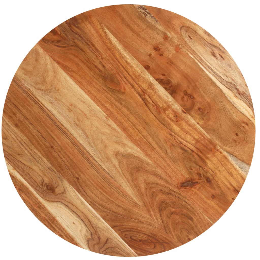 Bistrotisch Rund Ø60x75 cm Raues Mangoholz