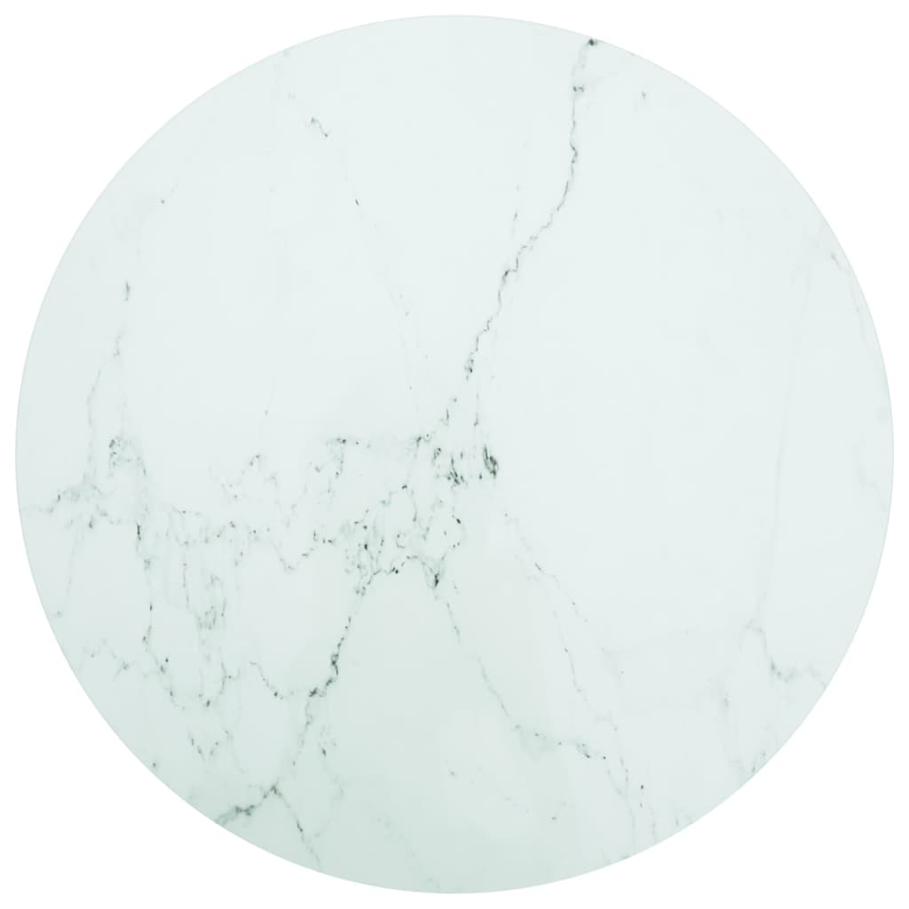 Tischplatte aus gehärtetem Glas quadratisch 700x700 mm