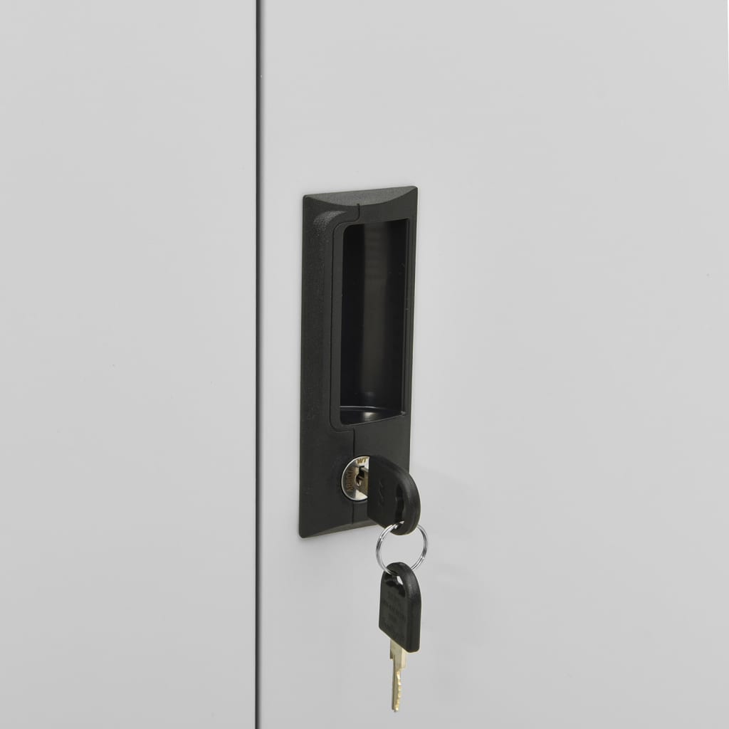 Büroschrank mit Pflanzkasten Anthrazit 90x40x125 cm Stahl
