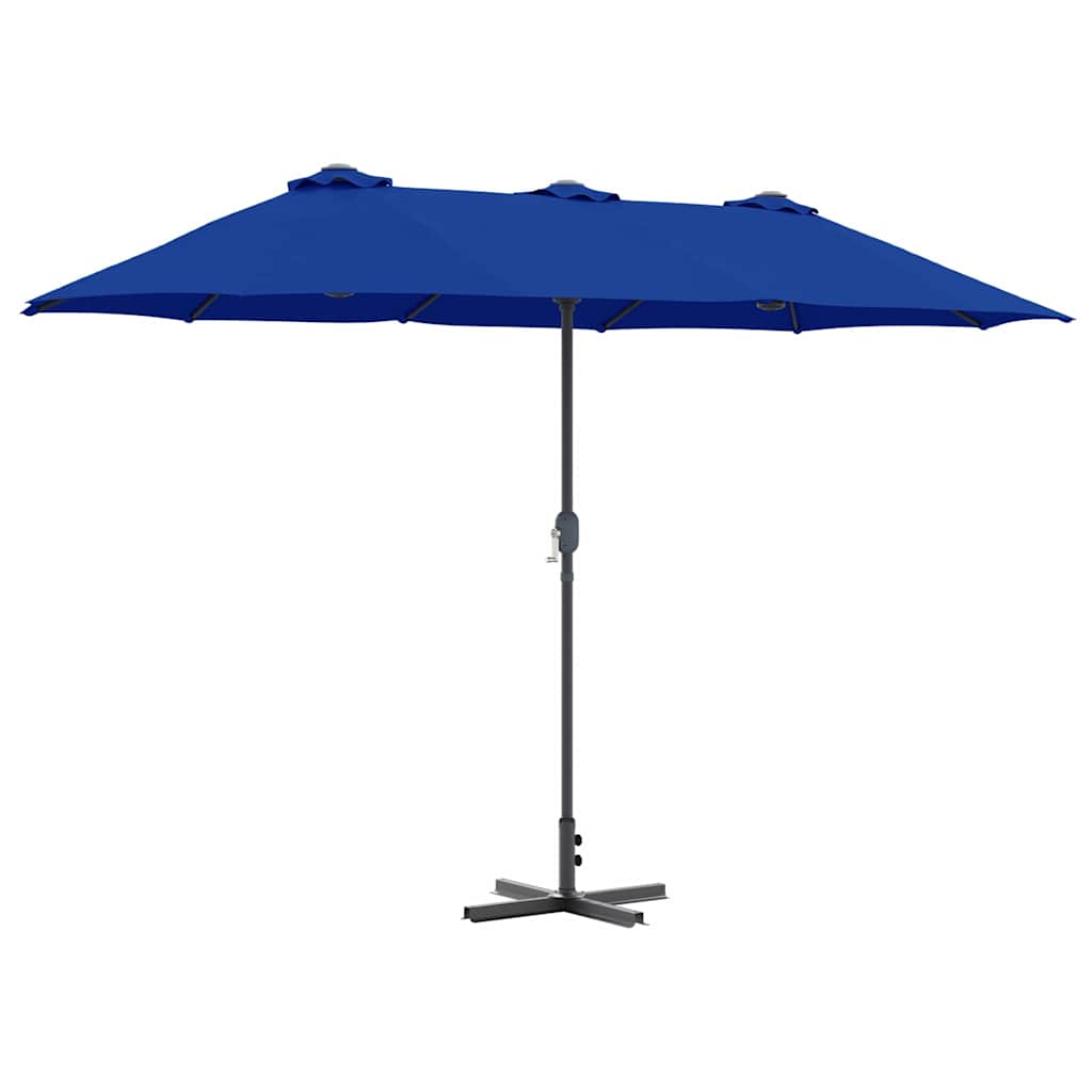 Garten-Sonnenschirm Sand 370 x 197 x 239 cm