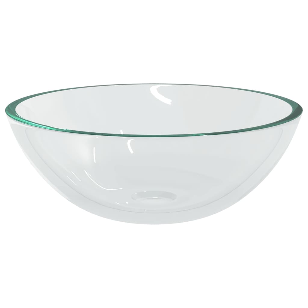 Waschbecken Glas 50x37x14 cm Matt