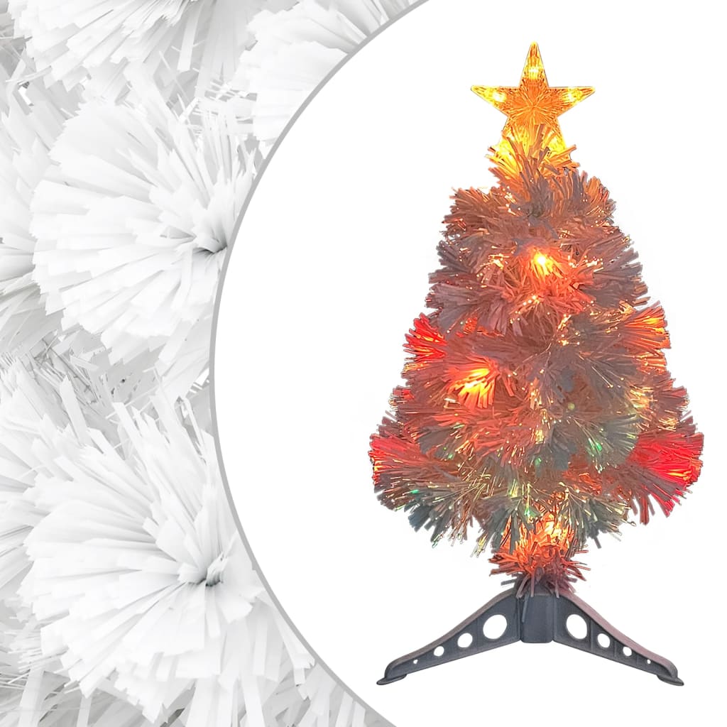 Vorbeleuchteter Weihnachtsbaum mit Ständer und LED 150 cm Glasfaser