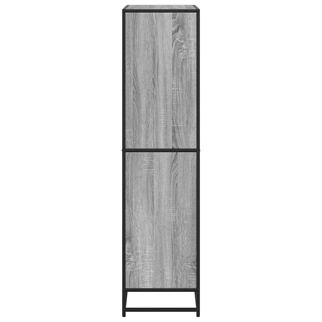 Bücherregal Schwarz 60x35x139 cm Holzwerkstoff