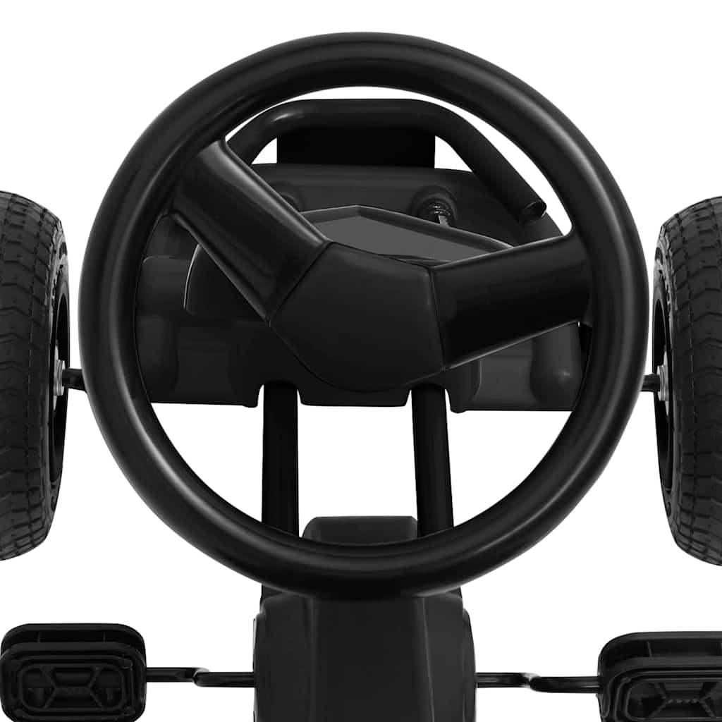 Pedal Go-Kart mit Luftreifen Rot
