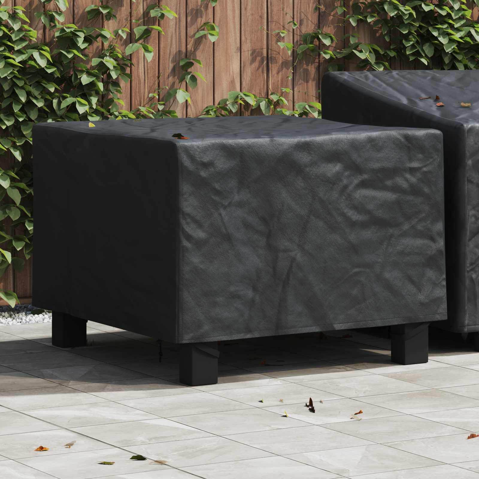 Möbelbezug Schwarz 60 x 60 x 45 cm 210D Oxford Stoff