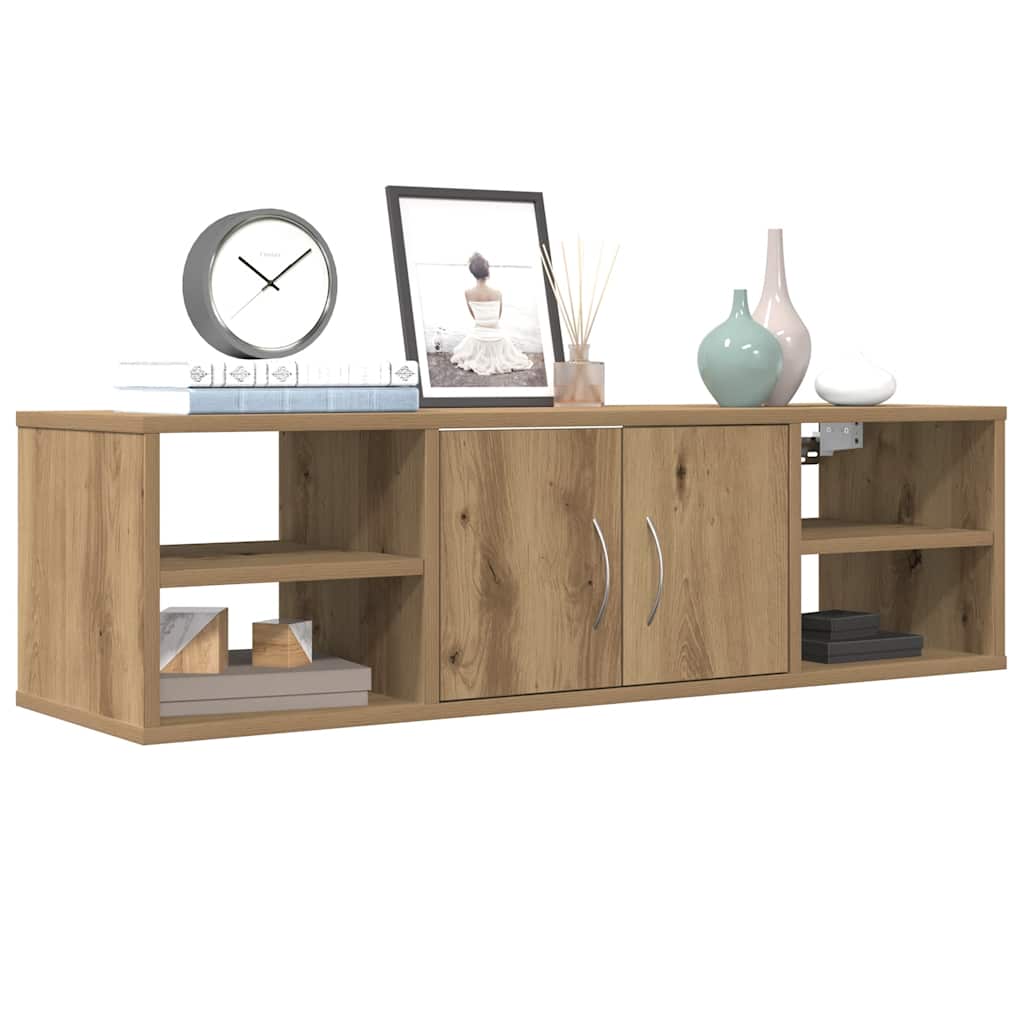 Wandregal Weiß 102x30x29 cm Holzwerkstoff