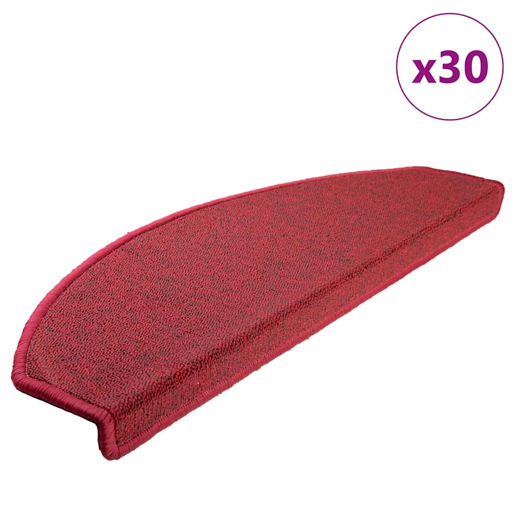 Stufenmatten 15 Stk. 56x17x3 cm Anthrazit Halbrund