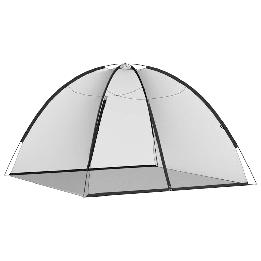 Moskito-Netzzelt Mongolisch 220 Schwarz 200x120x130 cm