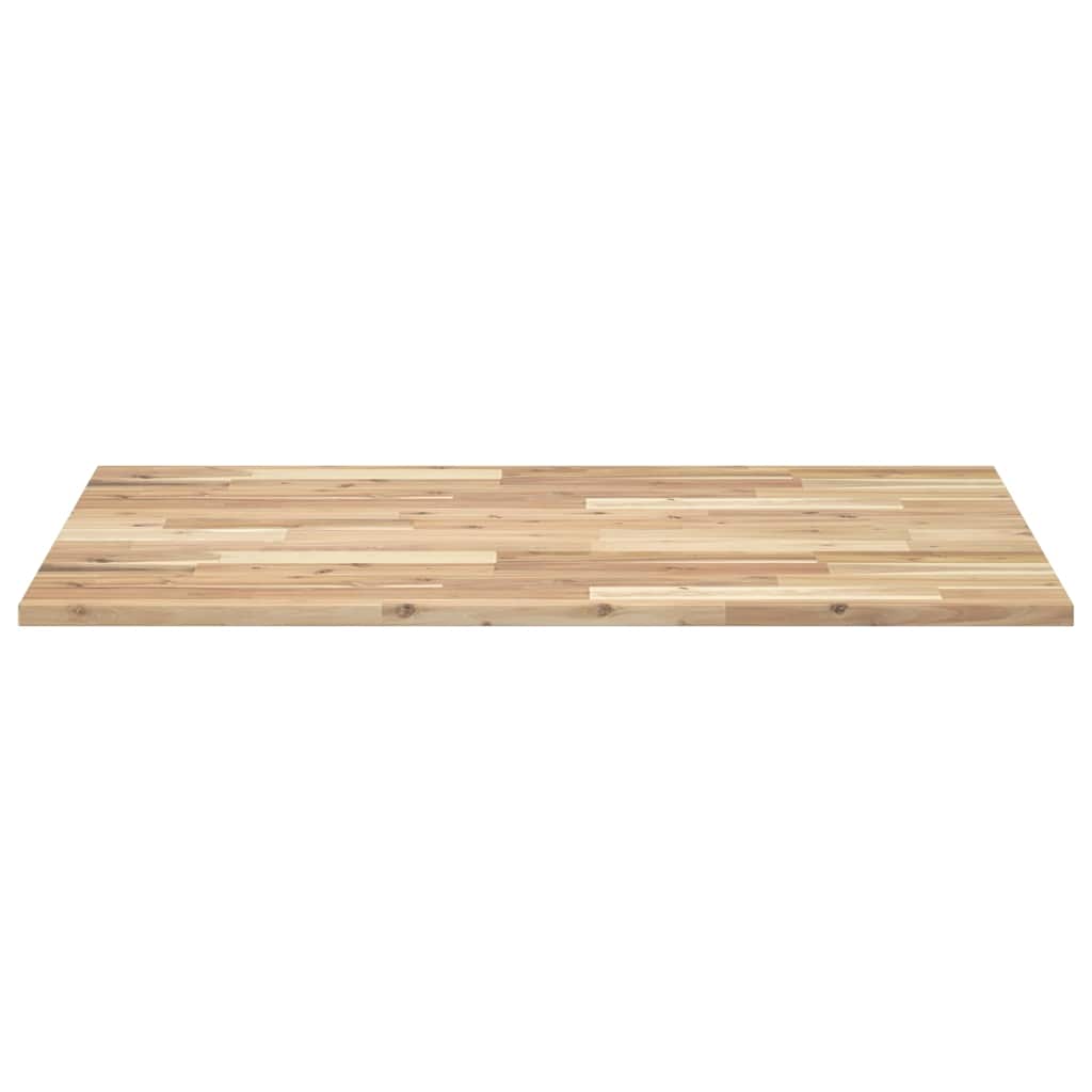 Schreibtischplatte Unbehandelt 60x50x2 cm Massivholz Akazie