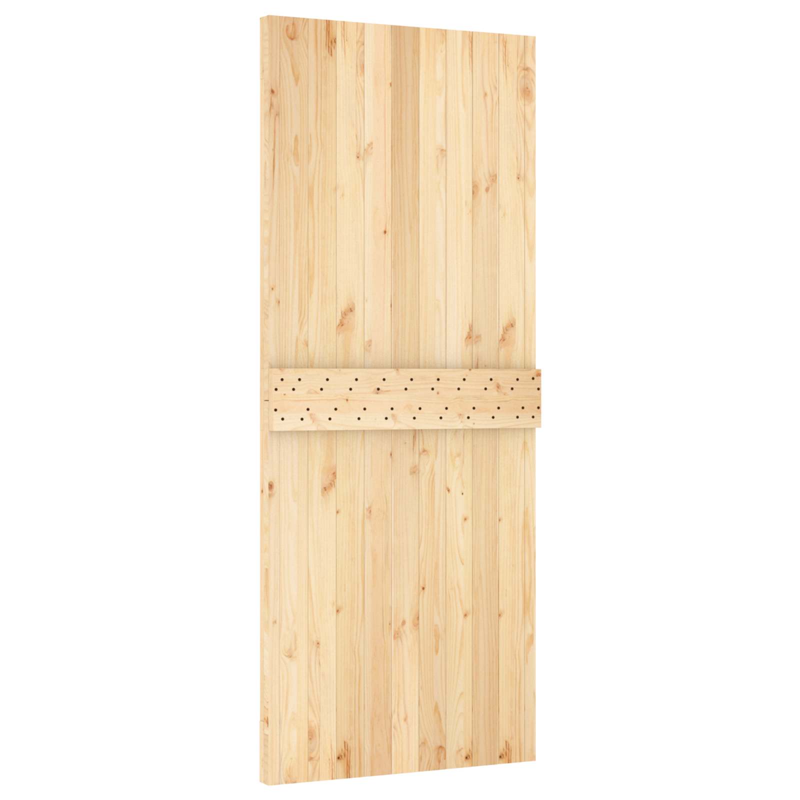 Tür NARVIK Natur 80 x 210 cm Massivkiefer