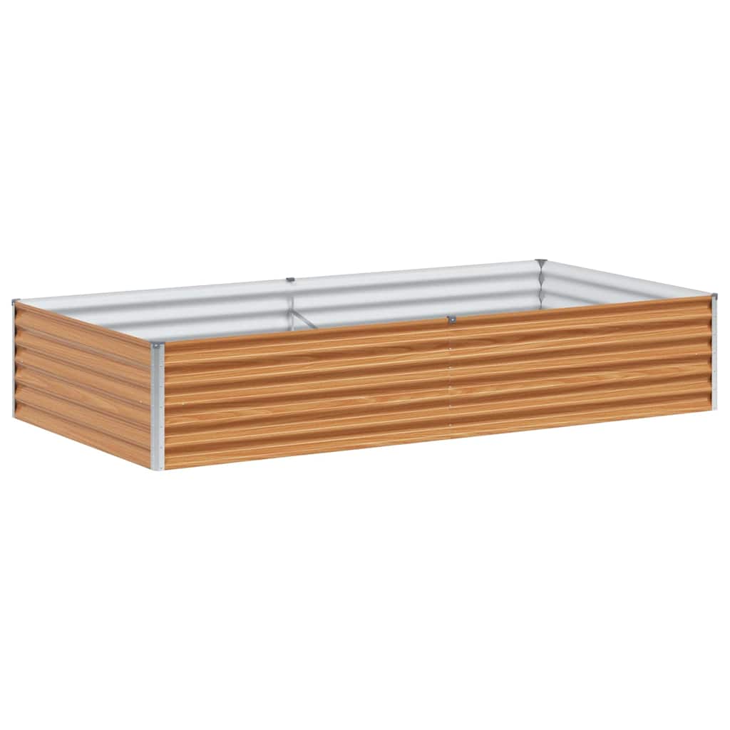 Garten-Hochbeet 100 x 50 x 36 cm Cortenstahl