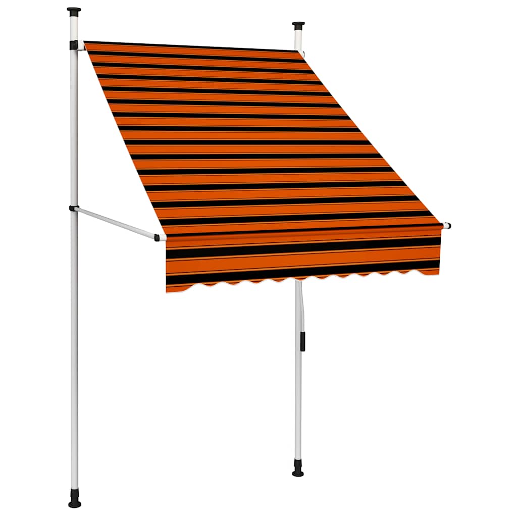 Einziehbare Markise Handbetrieben 150 cm Anthrazit