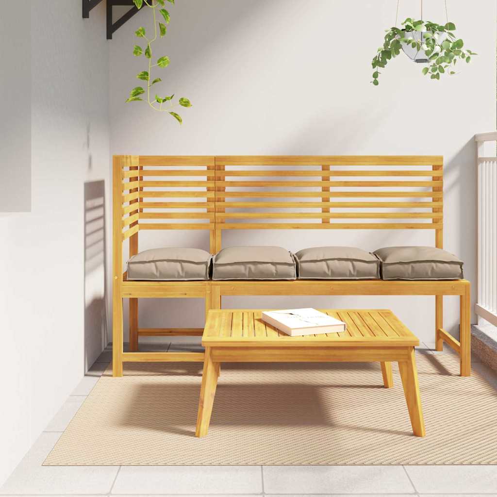 Kissen 2 pcs Anthrazit 40 x 40 x 8 cm Oxford-Stoff
