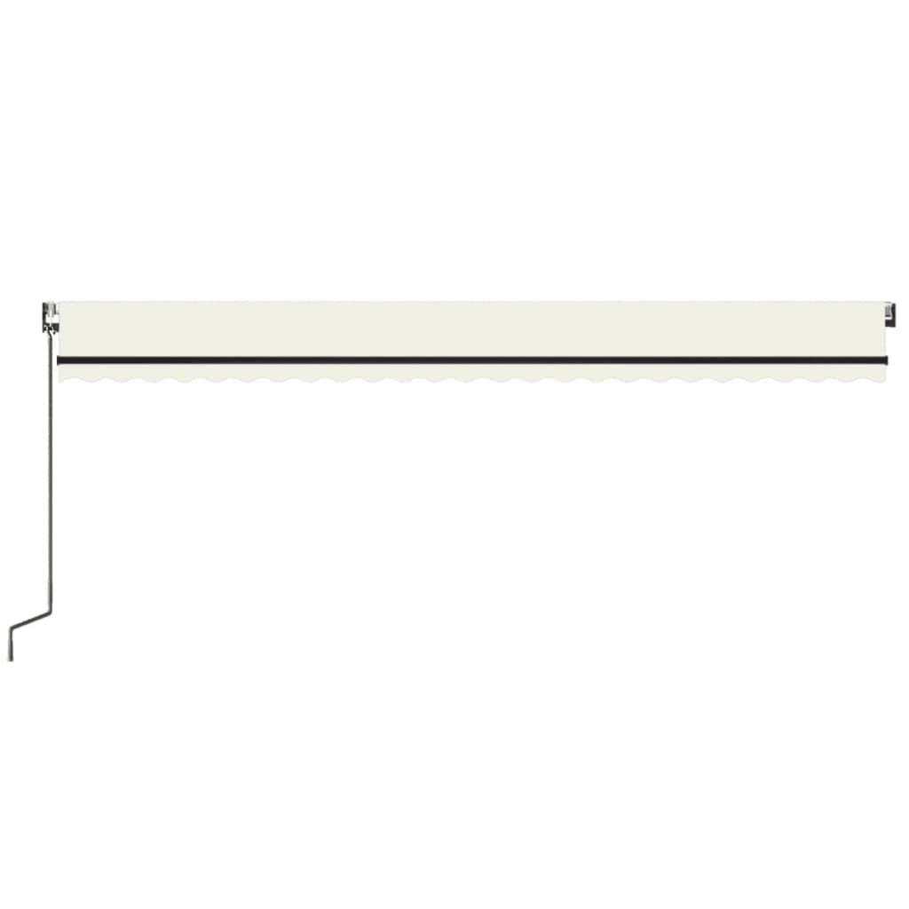 Markise Automatisch Einziehbar 350x250 cm Creme
