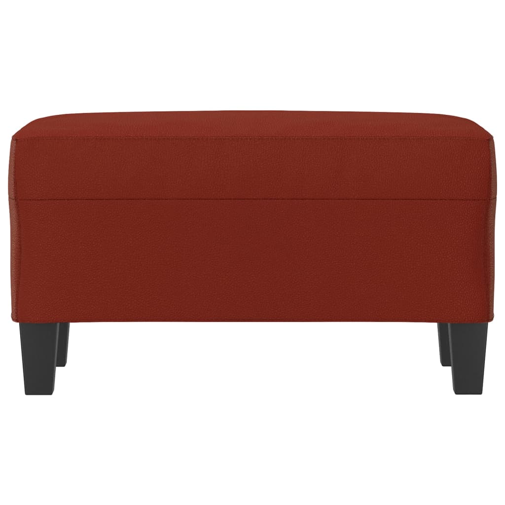 Sitzbank Schwarz 70x35x41 cm Kunstleder