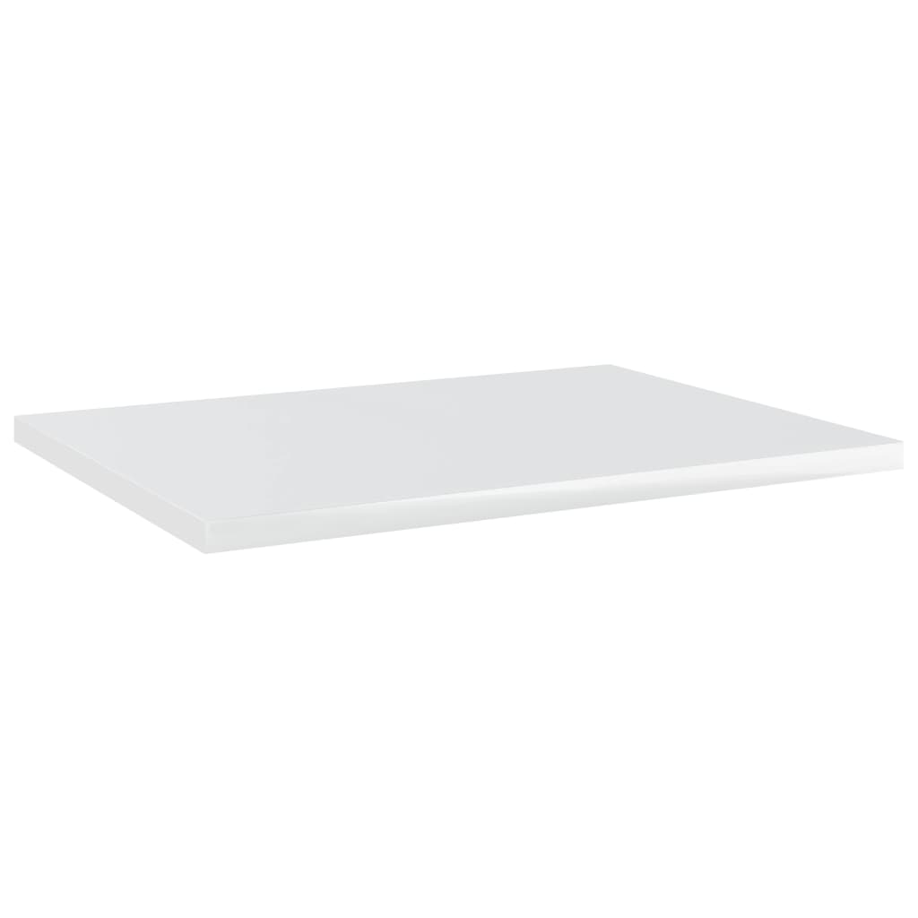 Bücherregal-Bretter 4 Stk. Weiß 40x10x1,5 cm Holzwerkstoff