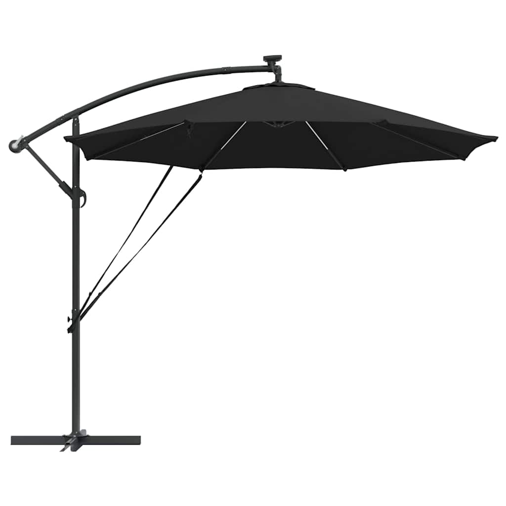 Sonnenschirm Sand 294 x 294 x 248 cm Polyester und Aluminium