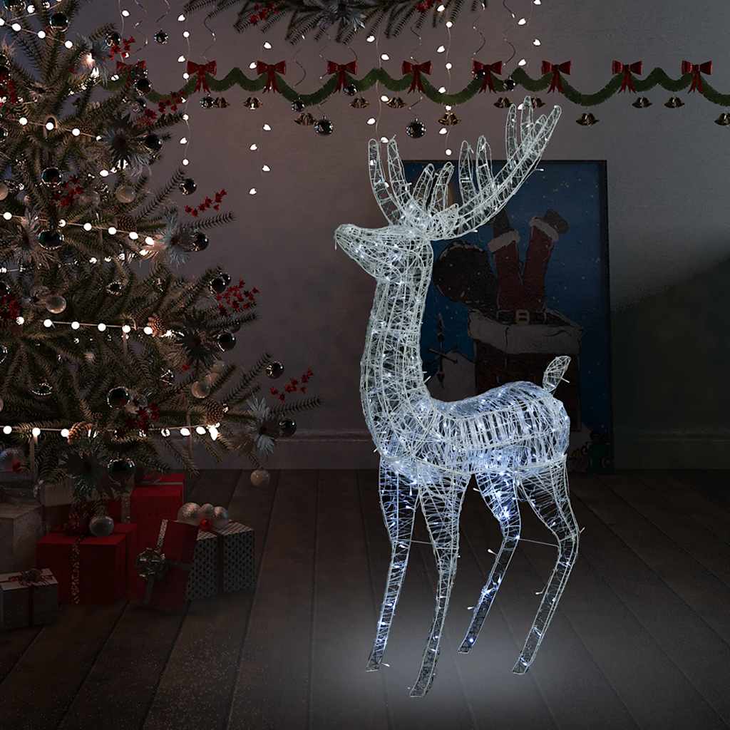 Rentiere Weihnachtsdekoration 2 Stk. 60x16x100 cm Acryl