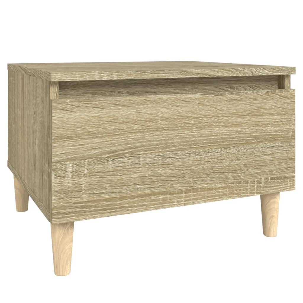 Beistelltisch Weiß 50x46x35 cm Holzwerkstoff