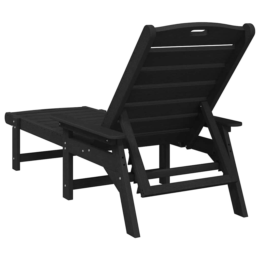 Sonnenliege 2 pcs Weiß 195,5 x 53 x 98,5 cm Polyethylen