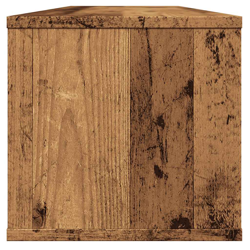 Wandregal Weiß 102x30x29 cm Holzwerkstoff
