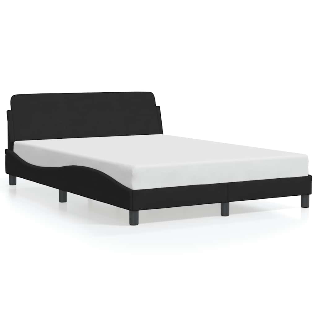 Bettgestell "Dover" Hellgrau 80x200 cm Samt