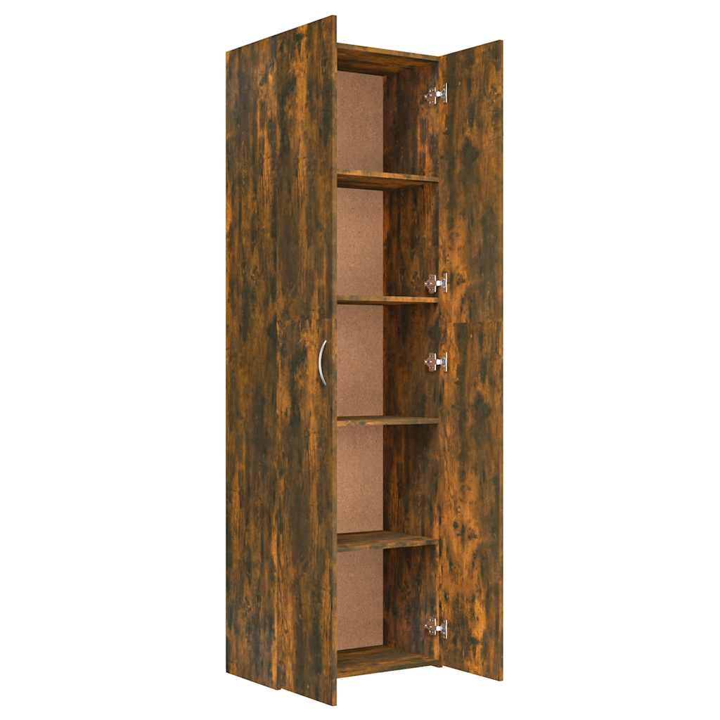 Aktenschrank Weiß 60x32x153 cm Holzwerkstoff