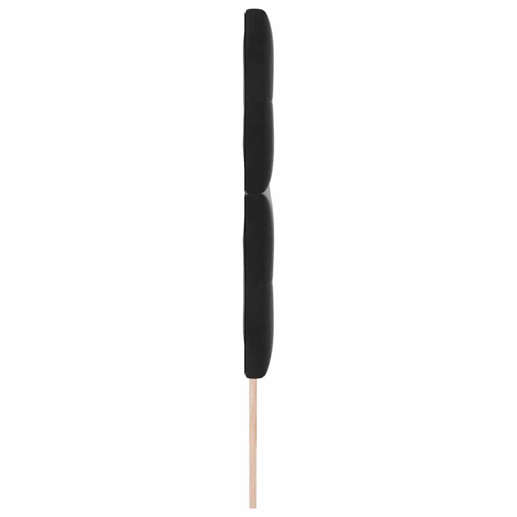 Kopfteil Hellgrau 80 cm Samt