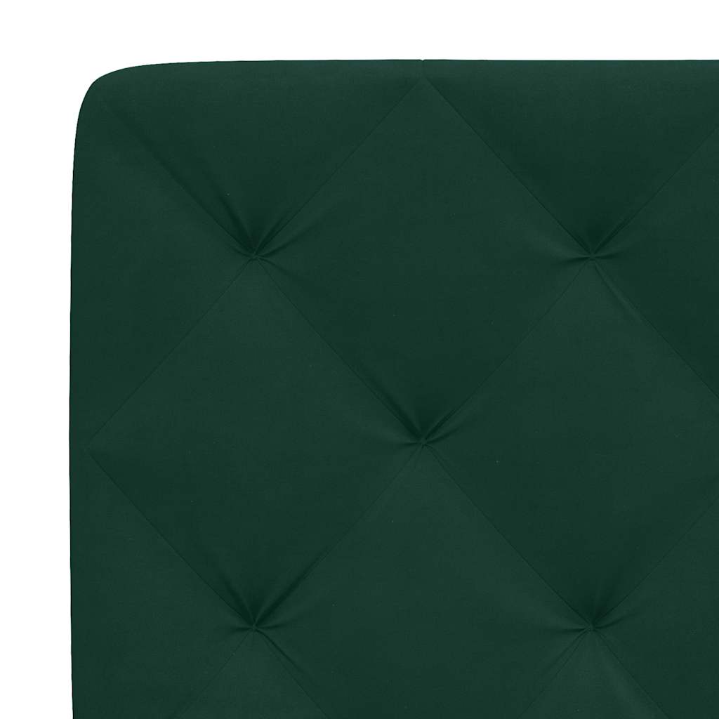 Bett mit Matratze Hellgrau 80x200 cm Samt