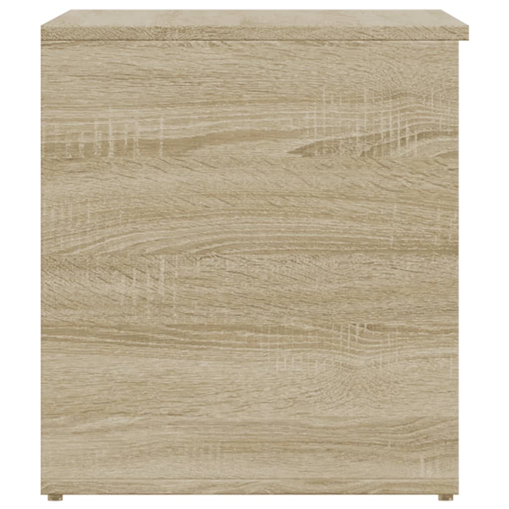 Aufbewahrungstruhe Weiß 84x42x46 cm Holzwerkstoff