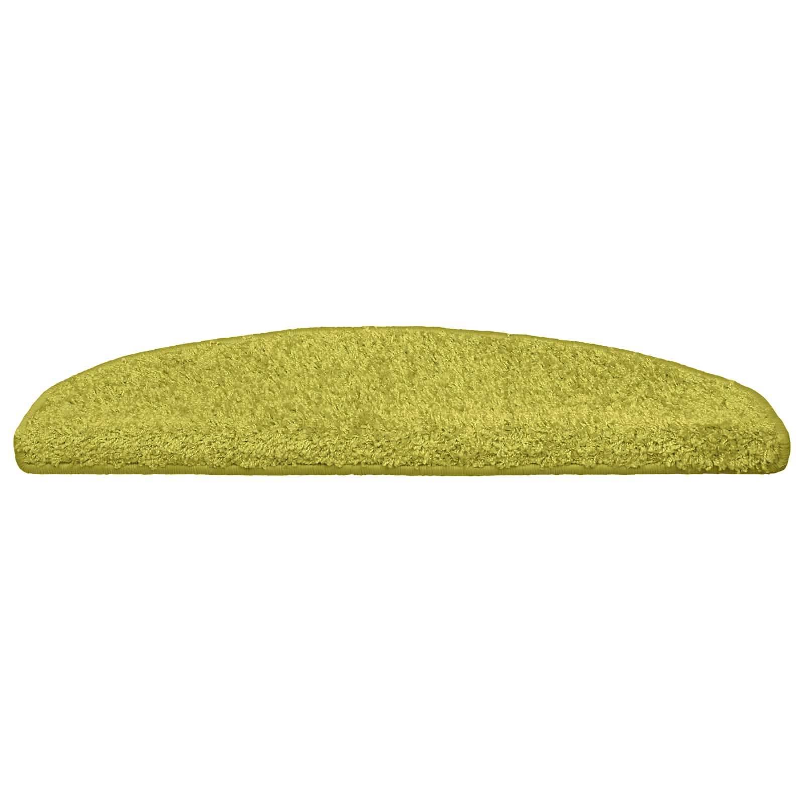 Stufenmatten 15 Stk. 56x17x3 cm Grau Halbrund