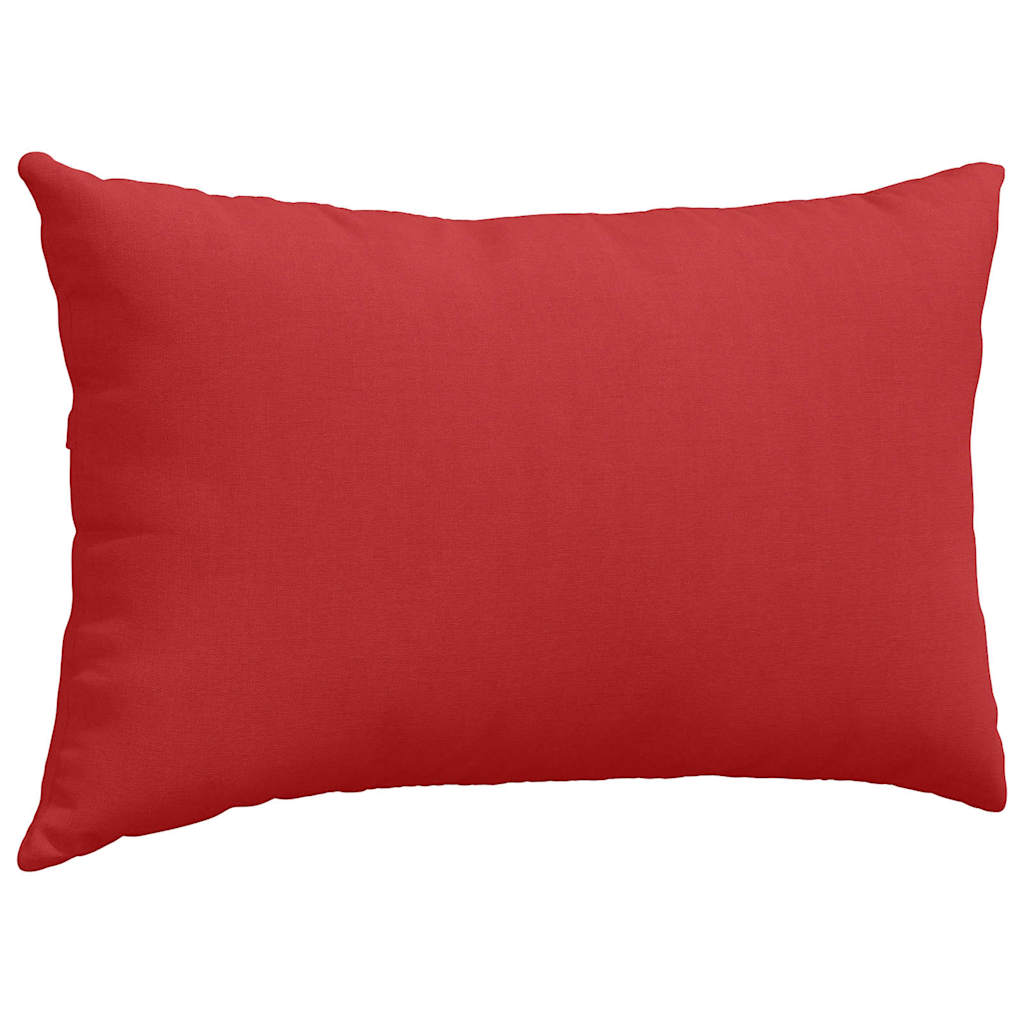 Sofakissen 2 pcs Hellgrau 50 x 30 cm Stoff