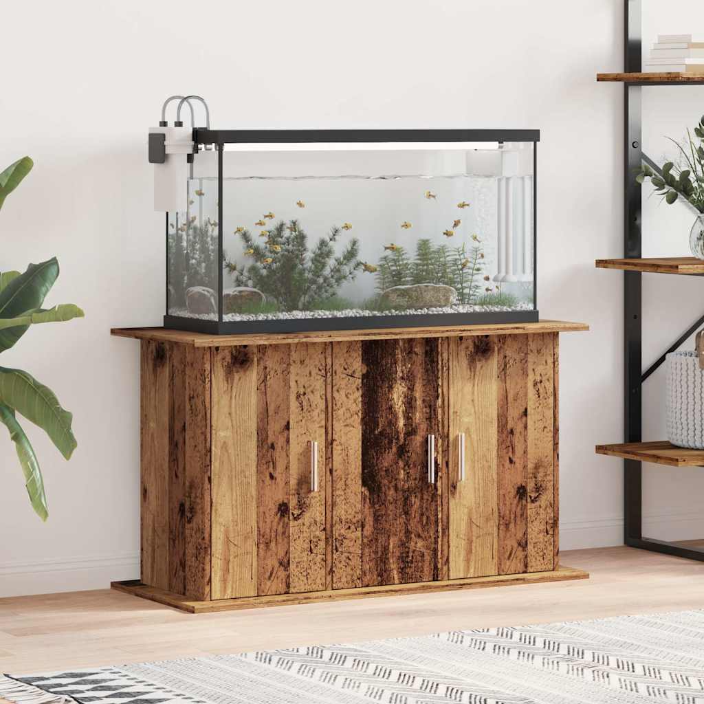 Aquariumständer Weiß 81x36x73 cm Holzwerkstoff