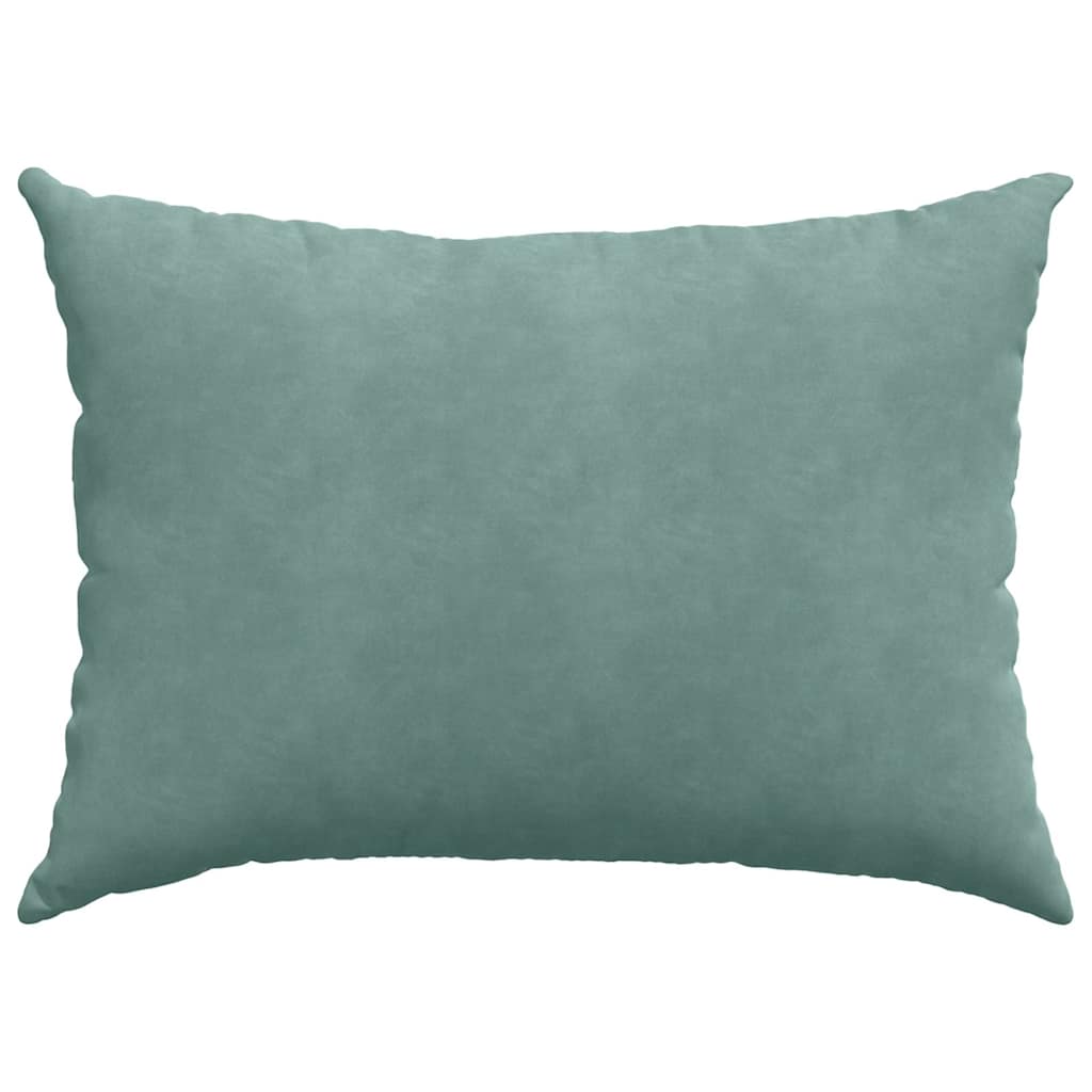 Sofakissen 2 Stück Blau 50 x 30 cm Cordstoff