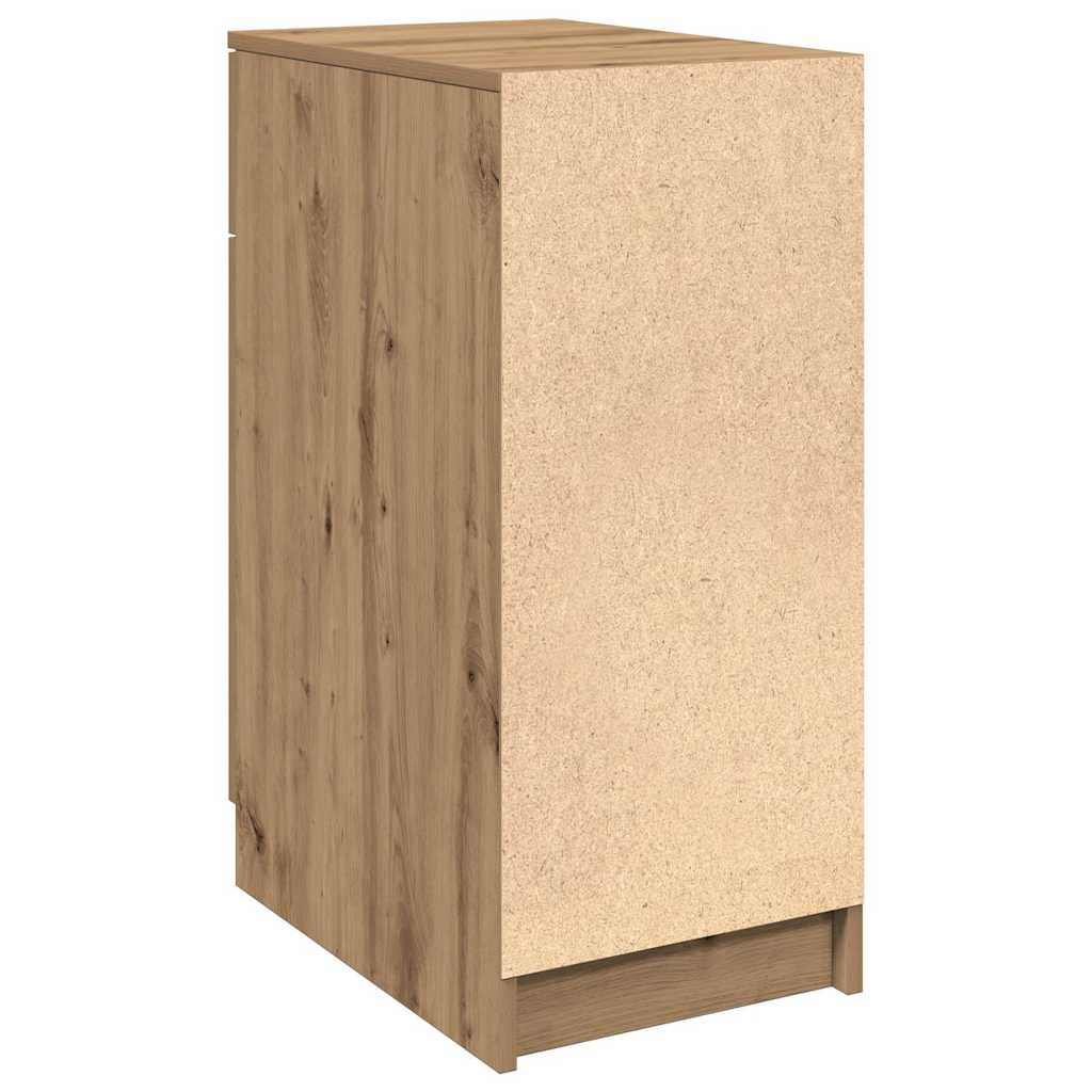 Büroschrank Weiß 33,5x50x75 cm Holzwerkstoff