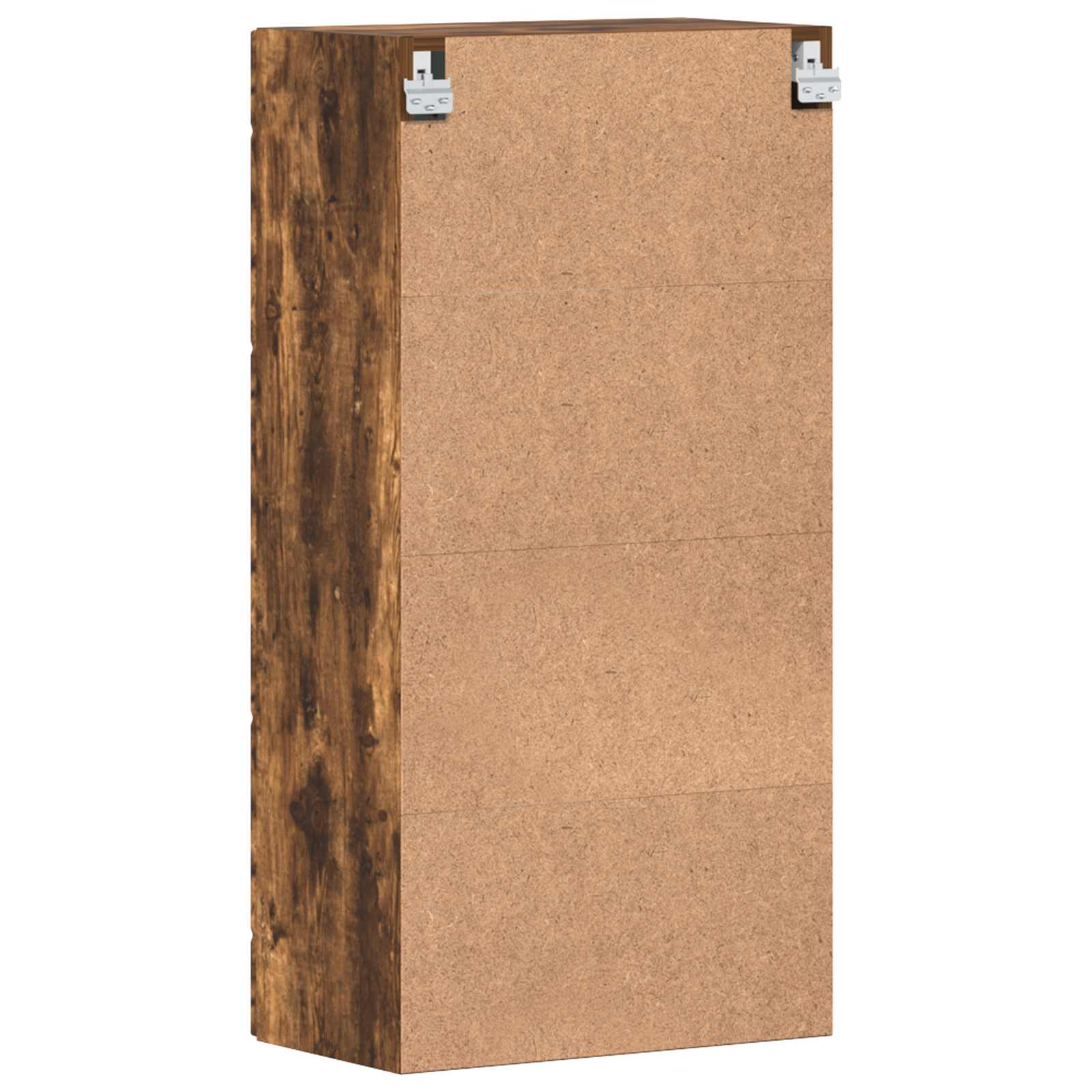 Highboard mit Regal FLORIN Weiß 60 x 35 x 182 cm Holzwerkstoff