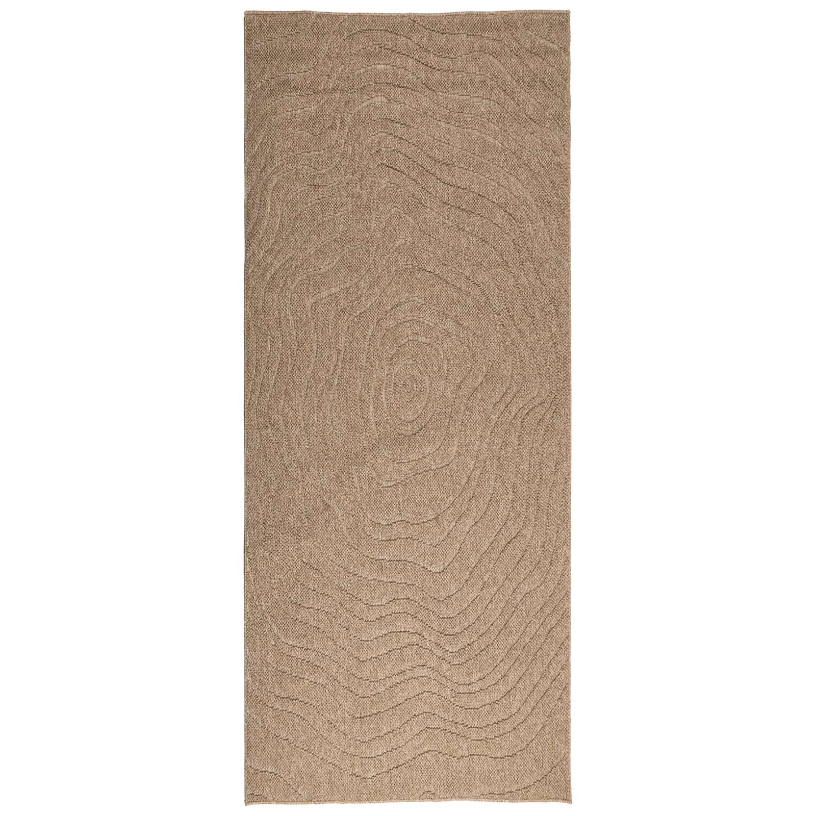 Bereichsteppiche Rechtwinklig AGIRA Natur 150 x 80 cm Polyester