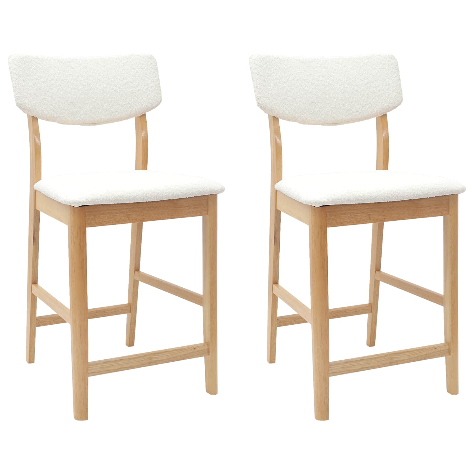 Esszimmerstühle 2 pcs Hellbraun 48 x 49 x 95 cm