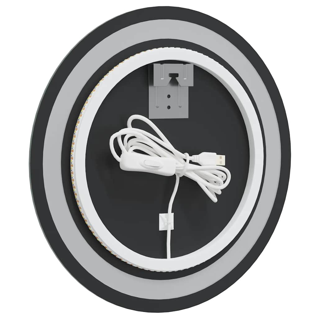LED-Badspiegel 30 cm Rund