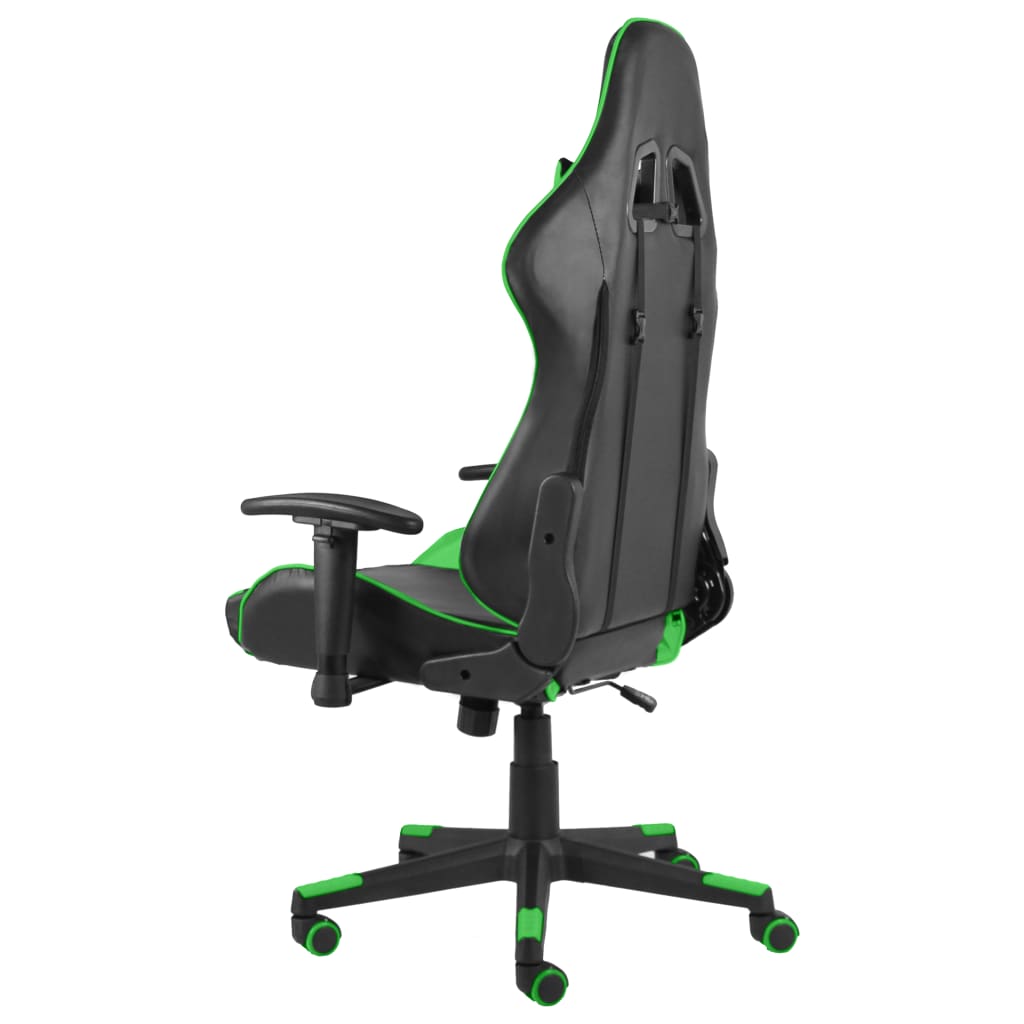 Gaming-Stuhl Drehbar Blau PVC